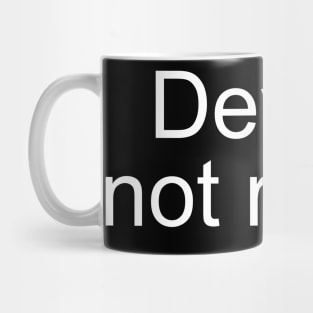 Device Not Ready - White Mug